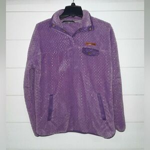 Women’s Simply Southern Fleece Purple Pullover M